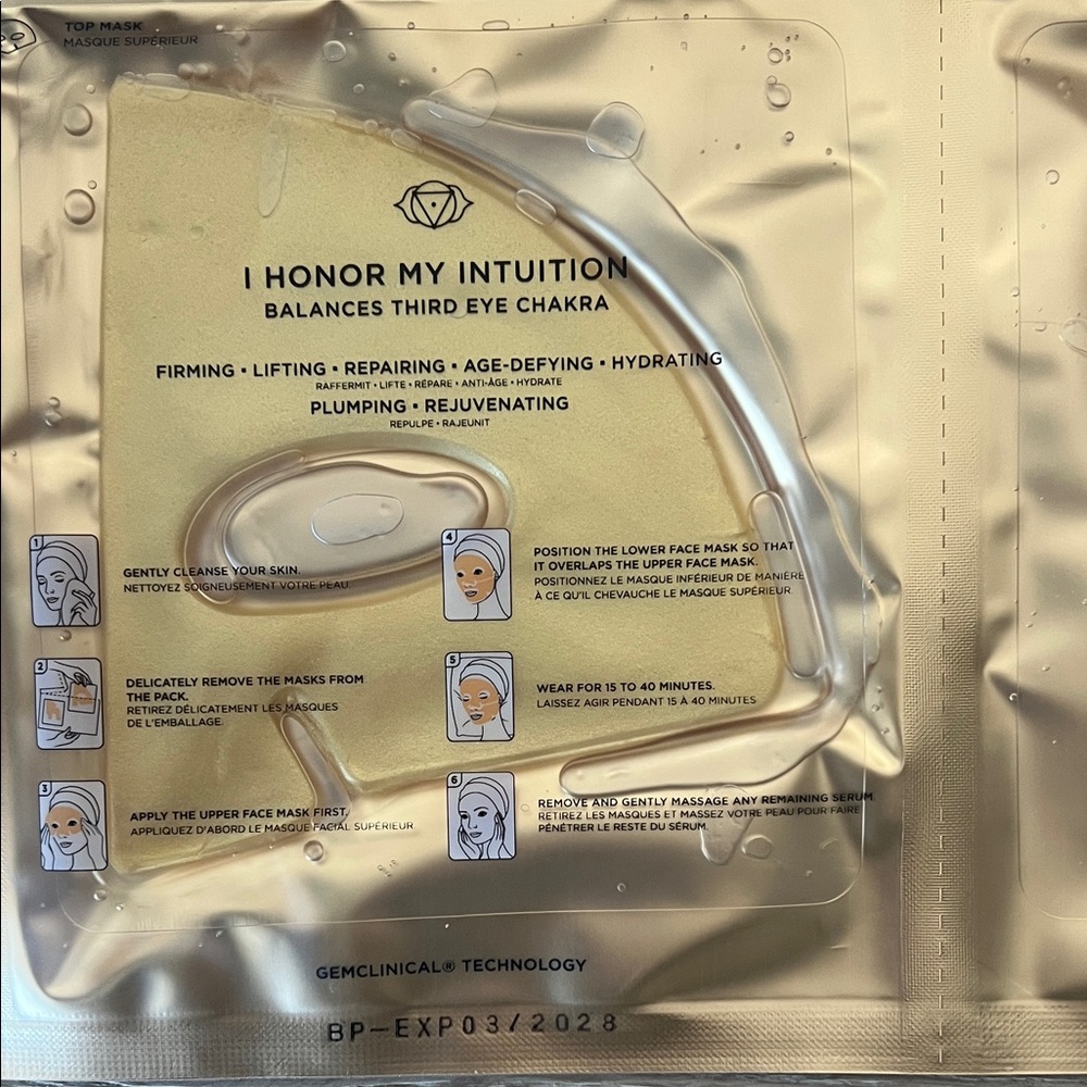 Two Knesko Gold Repair Face Mask - Picture 4 of 5